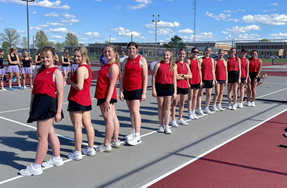 The Mounties fell to Greencastle tonight…but…it was a beautiful night for tennis! Next match is Thursday at Frankfort.