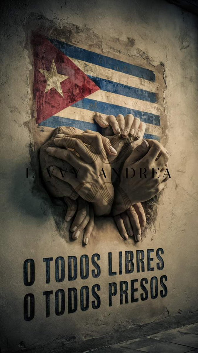 #CUBA O TODOS PRESOS O TODOS LIBRES .
#AbajoElComunismo