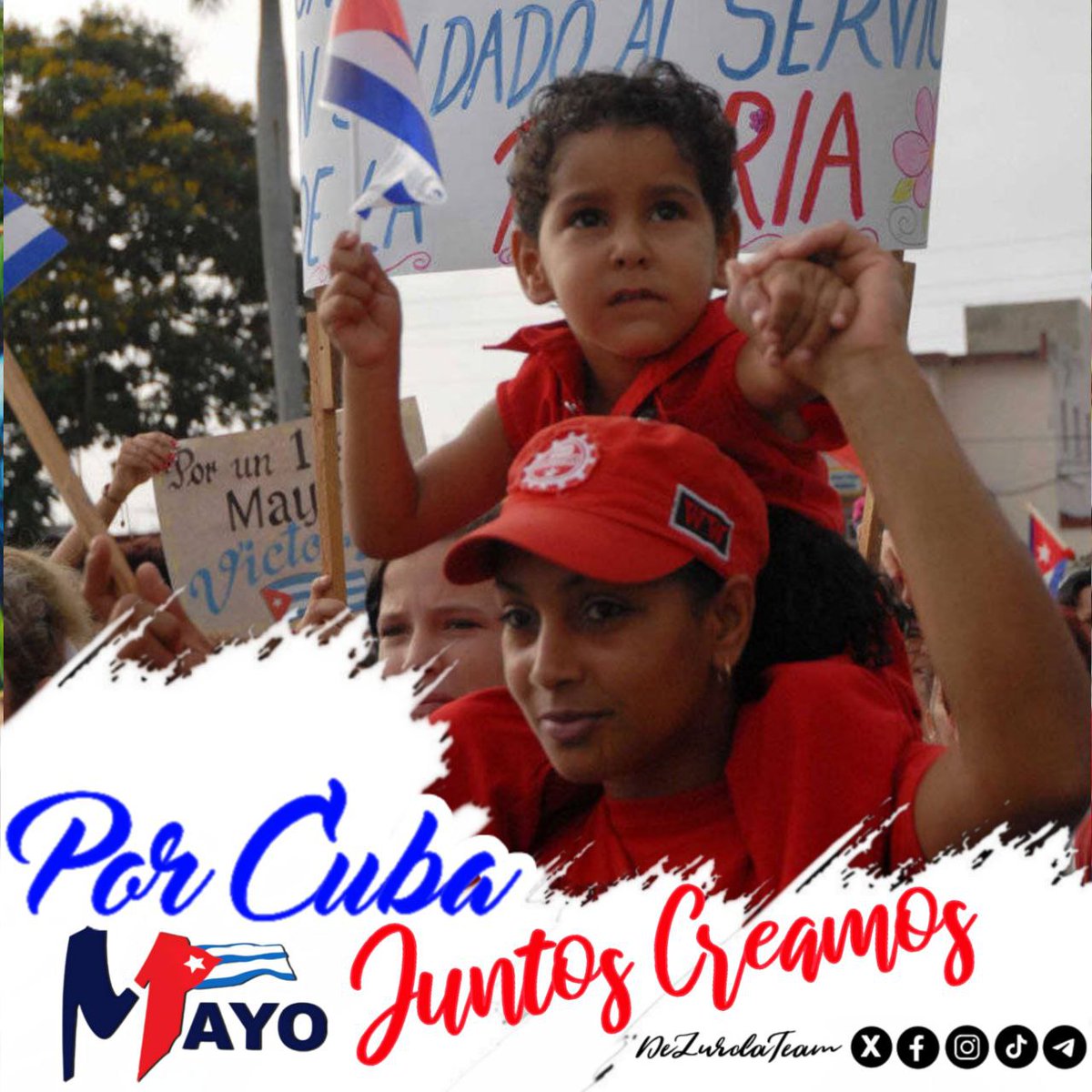 #PorCubaJuntosCreamos mañana es un día especial y lo voy a celebrar

#DeZurdaTeam