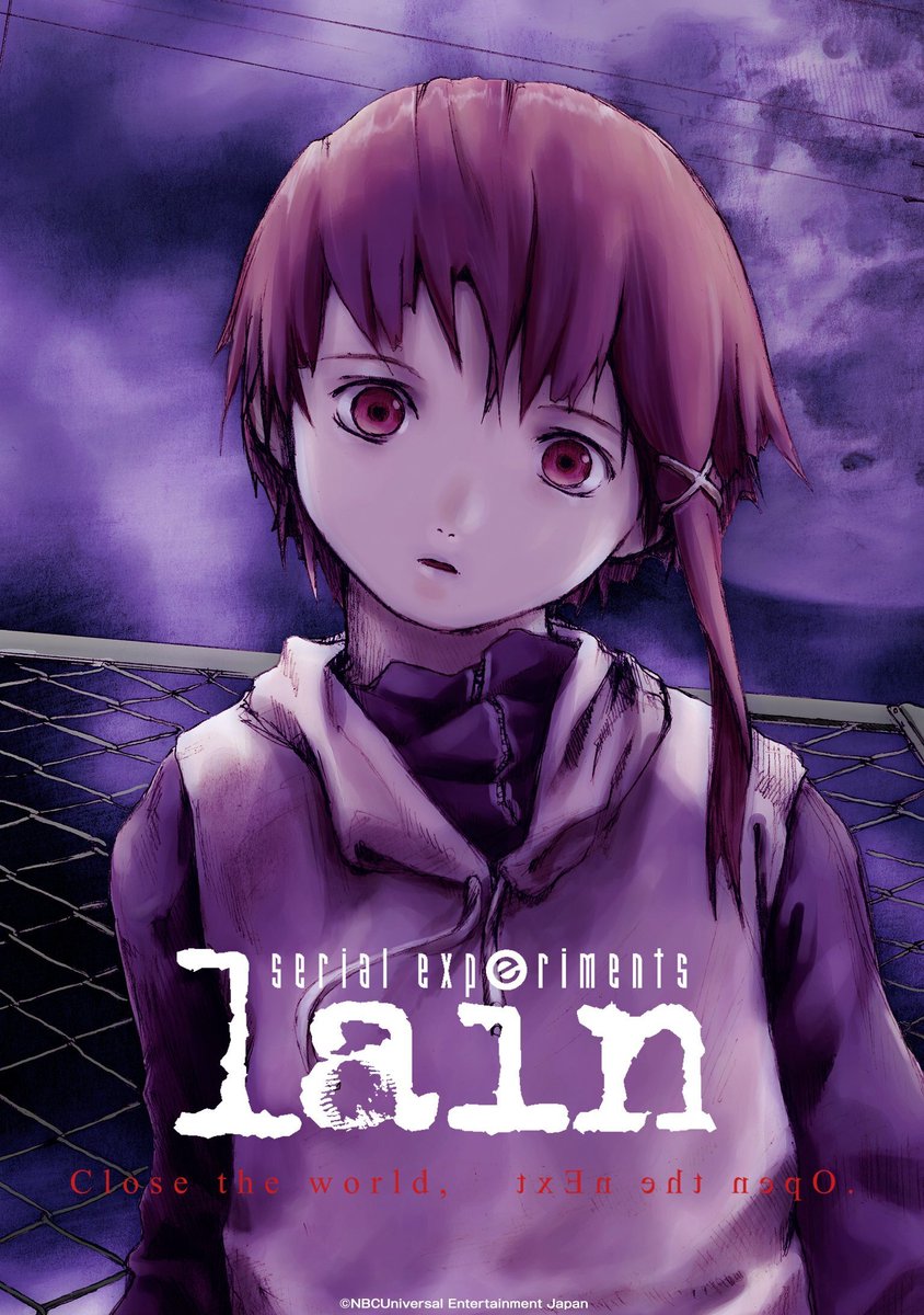 アニメ版『lain』が無料一挙配信。ABEMAで5月1日25時より1週間限定で
news.denfaminicogamer.jp/news/240501b

1998年3月に配信された『serial experiments lain』。コンピュータネットワーク端末「NAVI」が普及した世界を舞台に主人公・岩倉玲音の周りで起こる奇怪な事件が描かれる