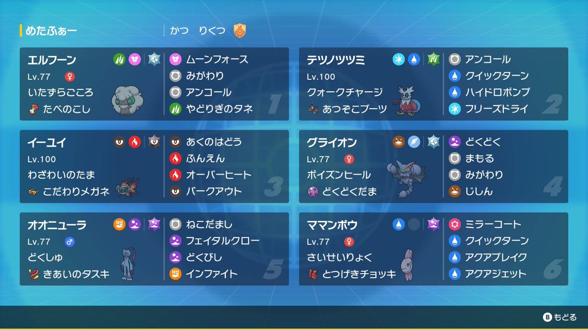 ZSMTK's tweet photo. TN 1+1=俺　最終1位　2206
ずっと使ってて愛着のあるつよちいかわ(強くて小さくてかわいい)構築で勝てて嬉しい！ https://t.co/E1DxPQrEhz