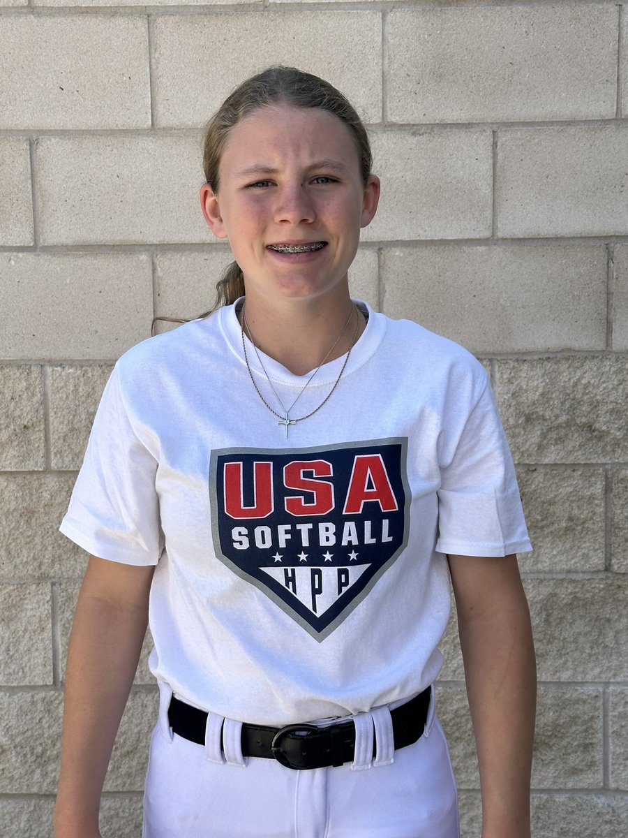 I am so excited to receive my invitation to @USASoftball HPP National Selection Event.  See you in Florida! #HPP
@USASoftballDFW @bombers_academy @sbrretweets @extrainningSB @bombers_fp @coastrecruitsSB