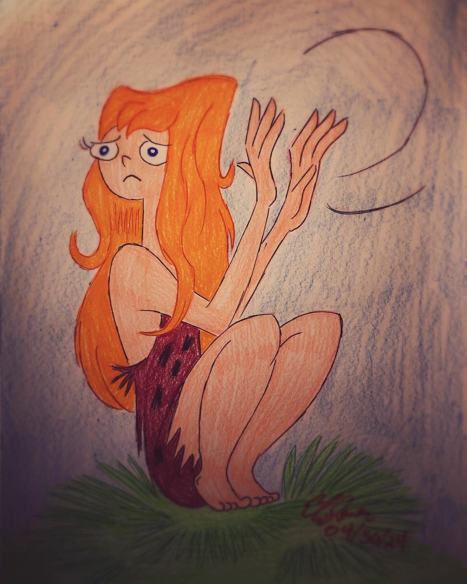 🐵 Jungle Candace from the “Phineas and Ferb” episode “Where’s Perry Part II” 🐒🌸 #CandaceFlynn #PhineasandFerb #characterstudies #Disneyfanart #junglegirl @ashleytisdale @DisneyTVA @DisneyChannel @DisneyXD @DanPovenmire