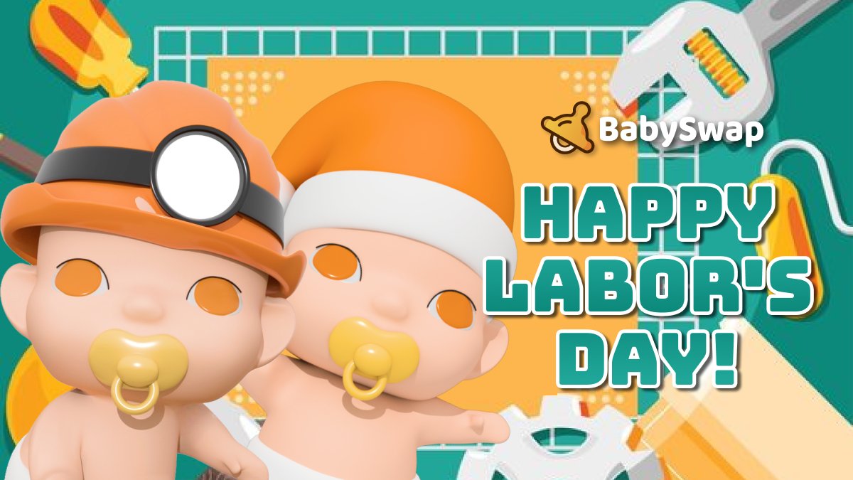 'You plant before you harvest. You sow in tears before you reap joy.' That's how #Babyverse becomes sustainable & prosperous with faithful #HODLing & consistent #BUIDLing from all babies 🔥 Happy #LaborDay & relish the good time we together established 😍 To real #BUIDLers 🙌