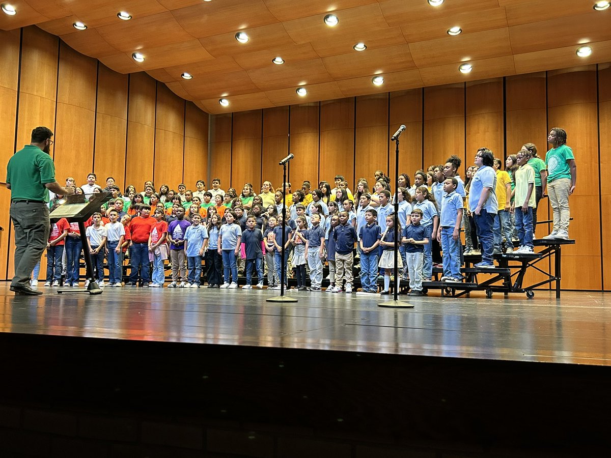 Our 5th grade Eagles represented at the O.D. Wyatt pyramid concert. Great job to everyone! <a href="/CortezLupe1/">Guadalupe Cortez </a>