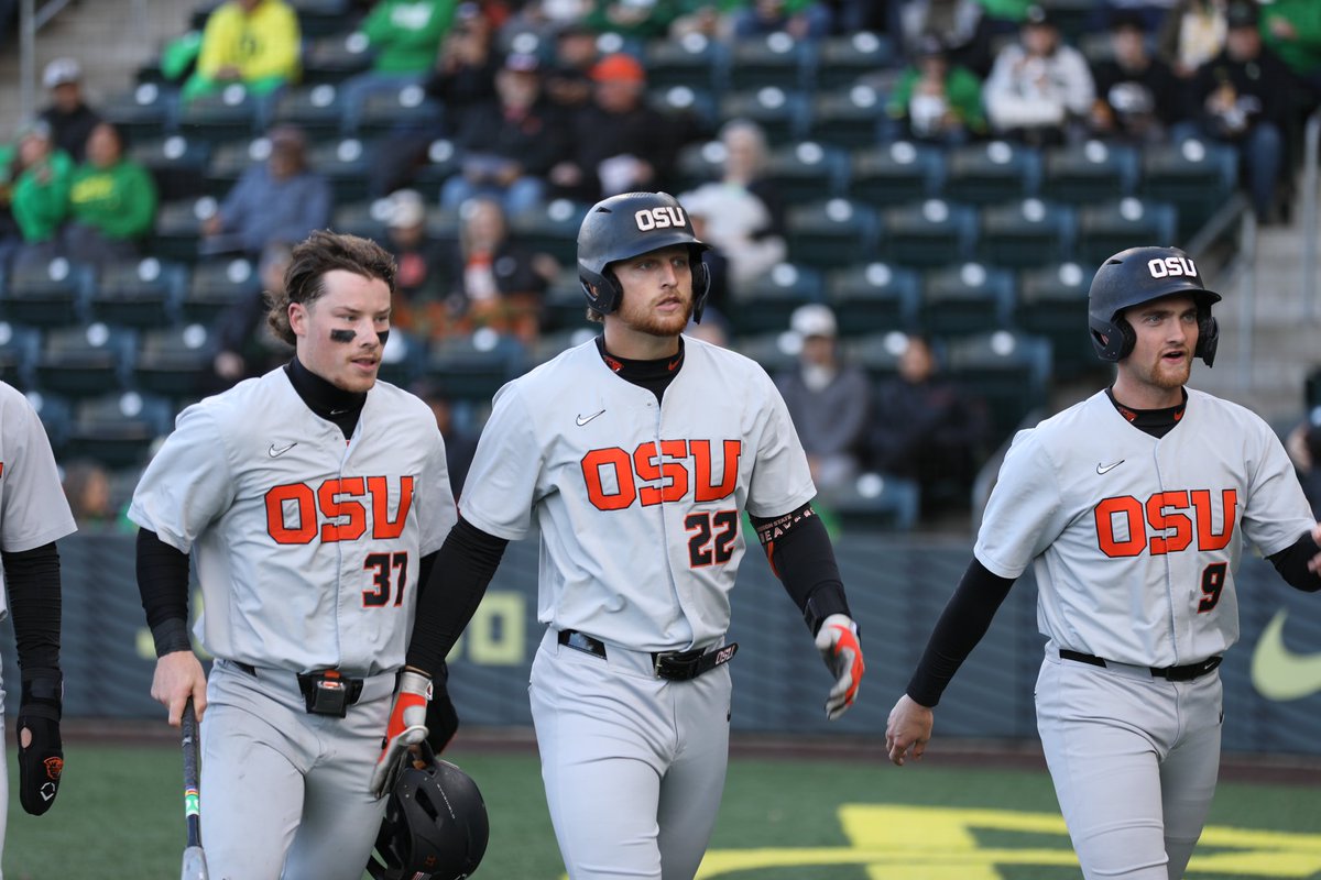 BONK WENT BOOM! First-inning gran slam at PK Park … 🤔 #GoBeavs