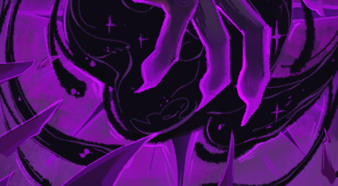 solo pokemon (creature) sparkle no humans purple background pink theme purple theme general  illustration images
