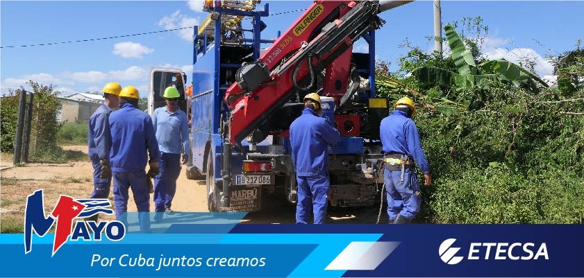 📯Juntos todos bajo el lema #PorCubaJuntosCreamos celebramos mañana los 🇨🇺, el #1roDeMayo día del proletariado 🗺️. En @ETECSA_Cuba vamos por #Cuba por la #RevolucónCubana🇨🇺