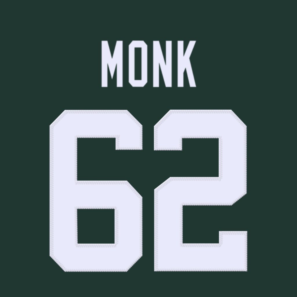 Green Bay Packers OL Jacob Monk (@JacobMonk_) is wearing number 62. Last assigned to James Empey. #GoPackGo