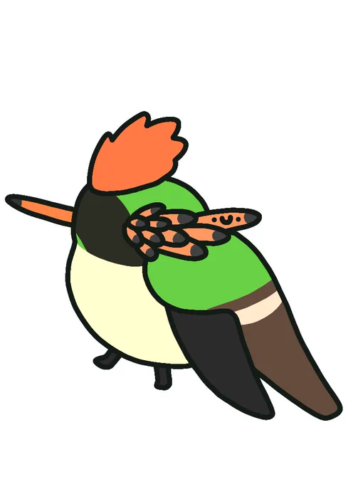 ホオカザリハチドリ