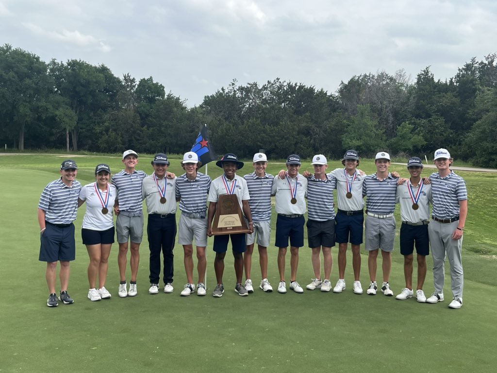 What a day for @Golf_WGHS! V1 finished 3rd overall and V2 finished 10th overall in the 5A Boys Golf State Championship! Way to go Wildcats! @WalnutGroveHS @ProsperISD #ProsperProud