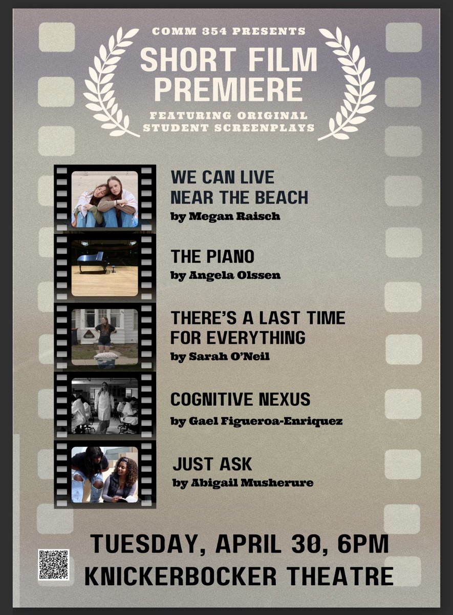 Hope College Communication Department tweet media