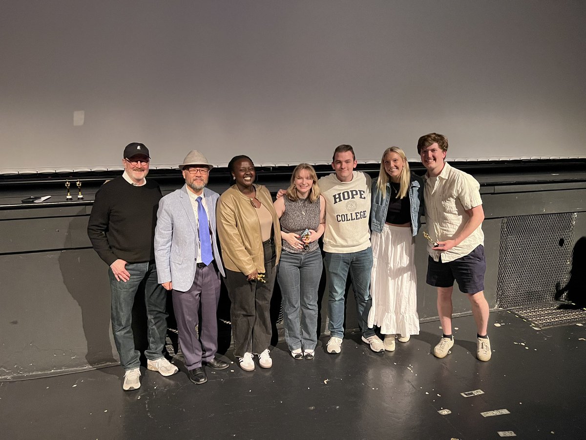 Hope College Communication Department tweet media