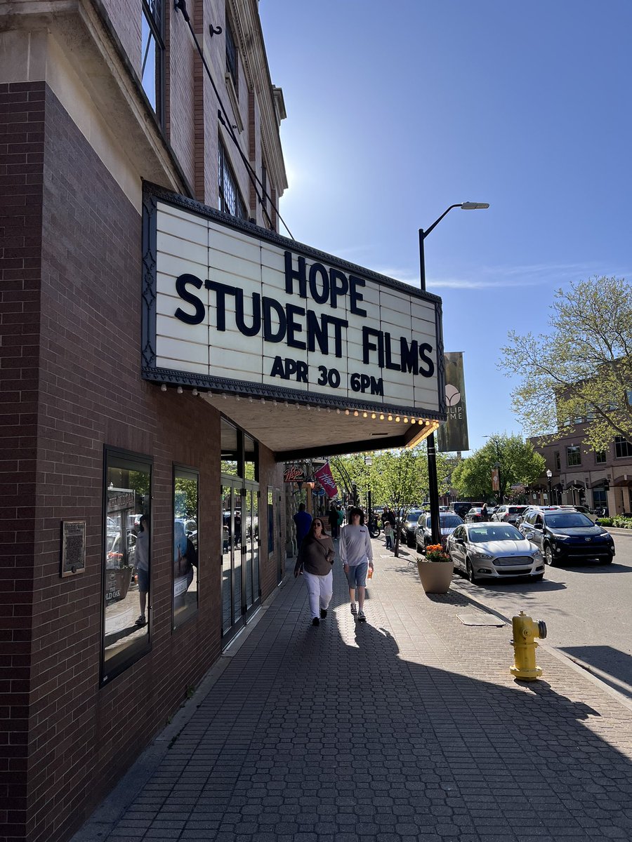 Hope College Communication Department tweet media