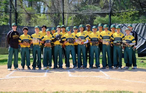 The Westbury Varsity baseball team defeated Lawrence today by a score of 17-3. Benjamin Raskin, Ryan Alvarez, Jonathan Cruz and Josue Monegro each had 3 hits. The Dragons are now 9-3 in the Countywide II division and in sole possession of first place.