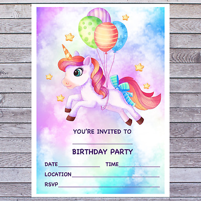 PERSONALISED BIRTHDAY CARDS & PARTY INVITATIONS  #birthdaycards #happybirthday #partyinvites #greetingcards #birthdaygirl #birthdayboy #unicorns bit.ly/44ropTH