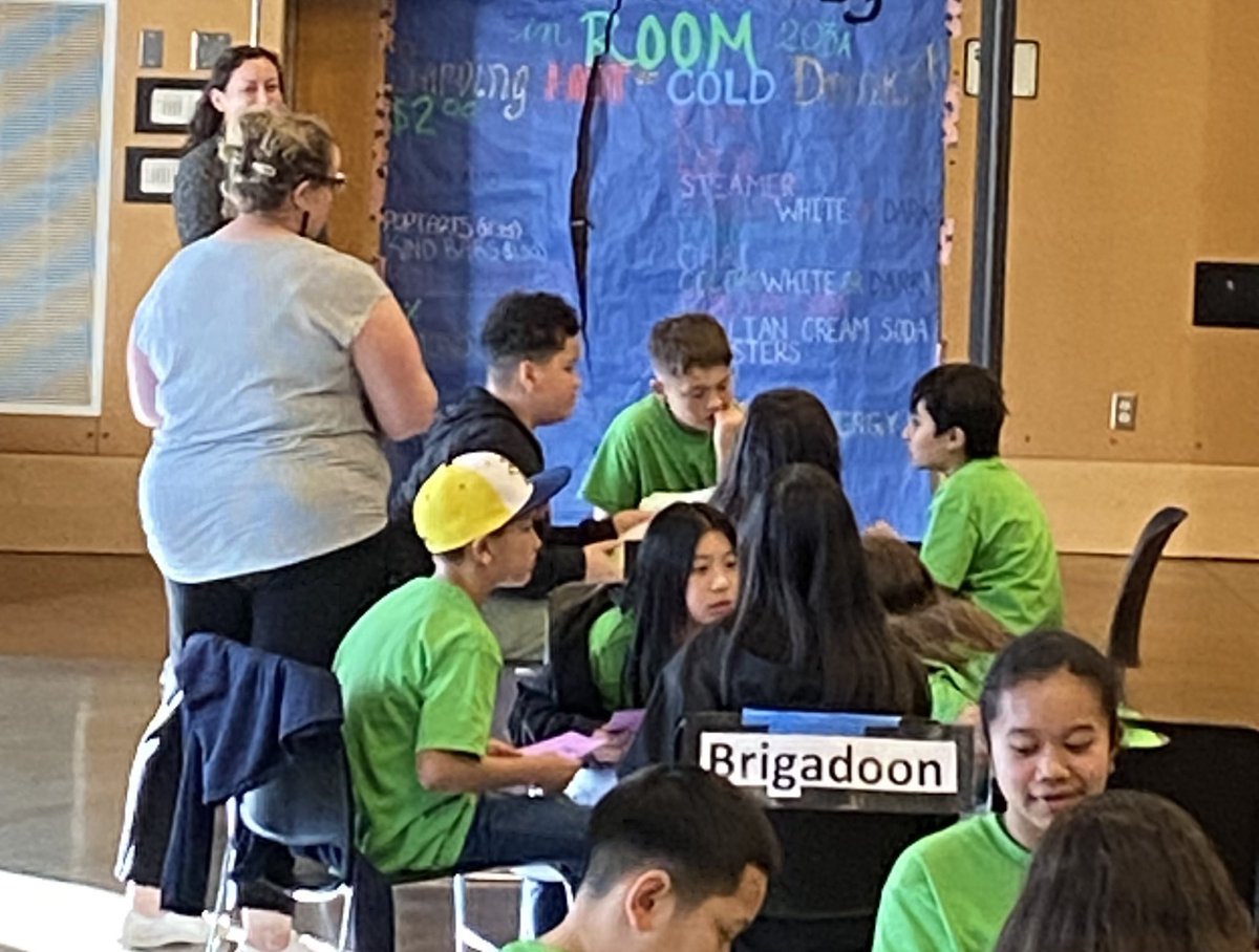 brigadoon_fwps's tweet photo. Brigadoon Tigers representing at the Battle of the Books! So far….Amazing! Whoo Hoo “20,000 Tigers Under the Sea”. #TigerPride #FWPSProud #BOB https://t.co/41eKf7g1jD