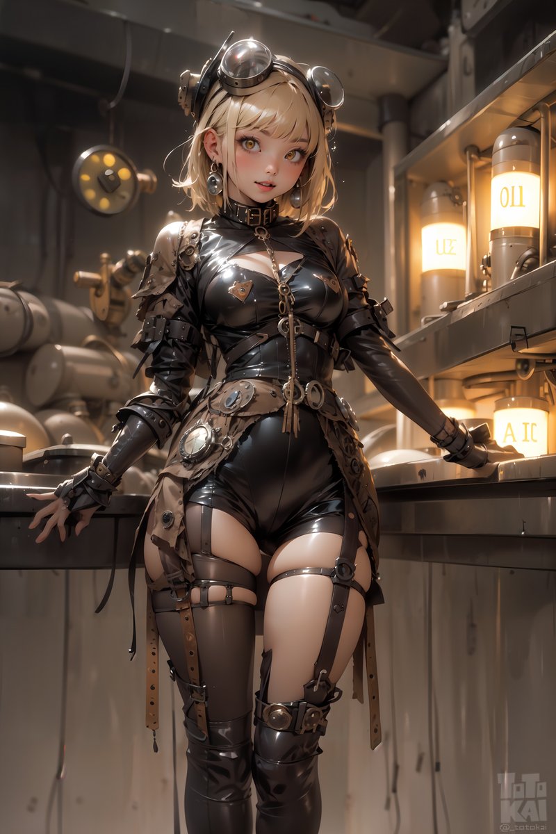 ⏱️🥽
Qt your steampunk girl