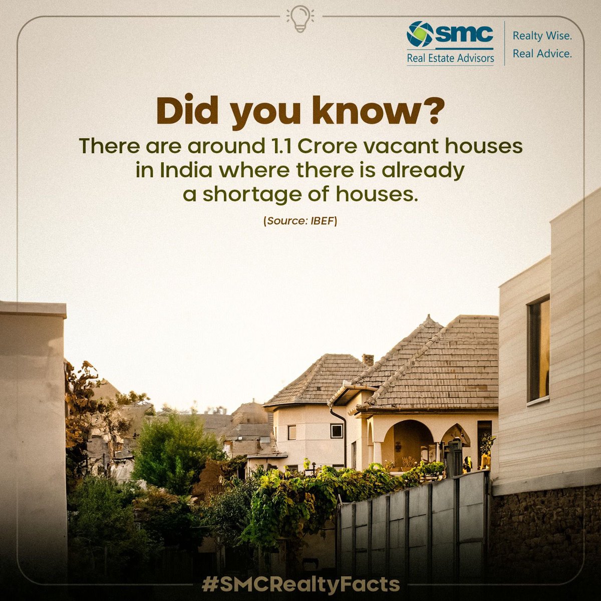 What do you think about this? Let us know in the comments below⬇️ . . #SMCRealty #SMCRealtyFacts #RealEstateIndia #RealtyIndia #RealEstateFactsIndia #RealtyFactsIndia #Facts2023 #FunFacts2023 #RealtorIndia #HomesIndia #HomesIndia