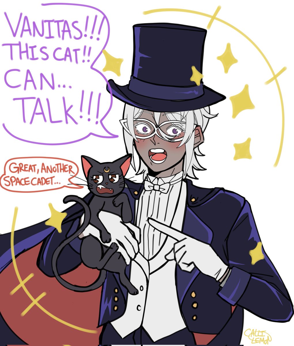 Is anyone gonna tell me to stop...?

#VnC #VanitasNoCarte #SailorMoon