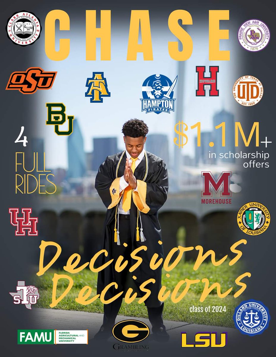 Decision Day is coming! Where will our 2024 Seniors... including the NED Teen President Chase Bell... go? Stay tuned! You don't want to miss this! #DecisionDay #NEDTeens #FutureLeaders #PutNEDOnTheMap #NEDJackandJillInc #5StarExcellence #ONESouthCentral #JackAndJillInc