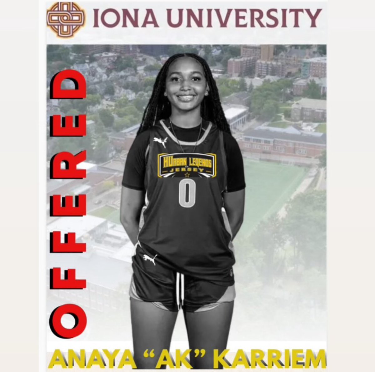 AK @anaya_karriem picks up an offer from @IonaWBB ‼️ @DjPauldo