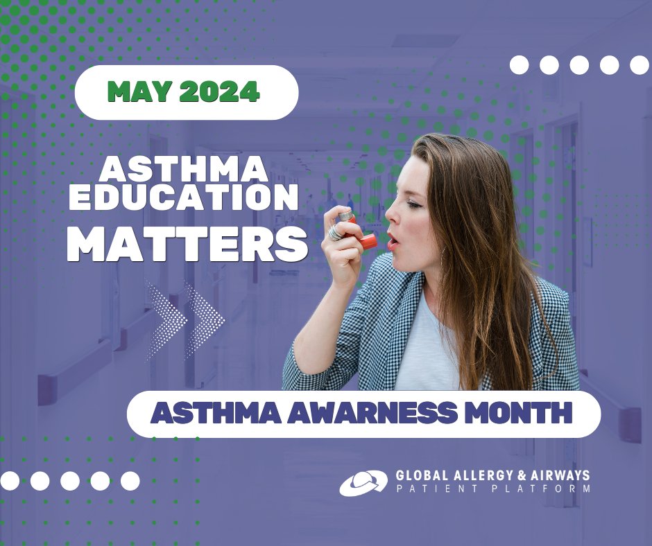 Launching #AsthmaMay! Empower yourself with the @gaapporg asthma education series. It’s time to learn and lead a healthier life: gaapp.org/wad2024/
We are a member of GAAPP whose mission is to globally support and empower patients with allergies, airways and atopic diseases.