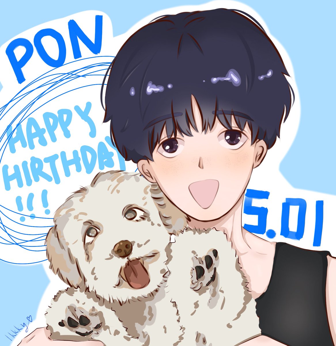 SunmerGuy's tweet photo. happy birthday aaaaaaaa！！！You’re so lovely boy I think when I see you in the first time.
Please follow your own ideas to go on, shine in this acting road.🥹
If my draw don't look like that, I'm so sorry aaaaa
这蹩脚的英语应该不会有错的吧🤡
#29ปีก้าวไปกับภณ@T_Aiemkumchai https://t.co/olGYcweWFB