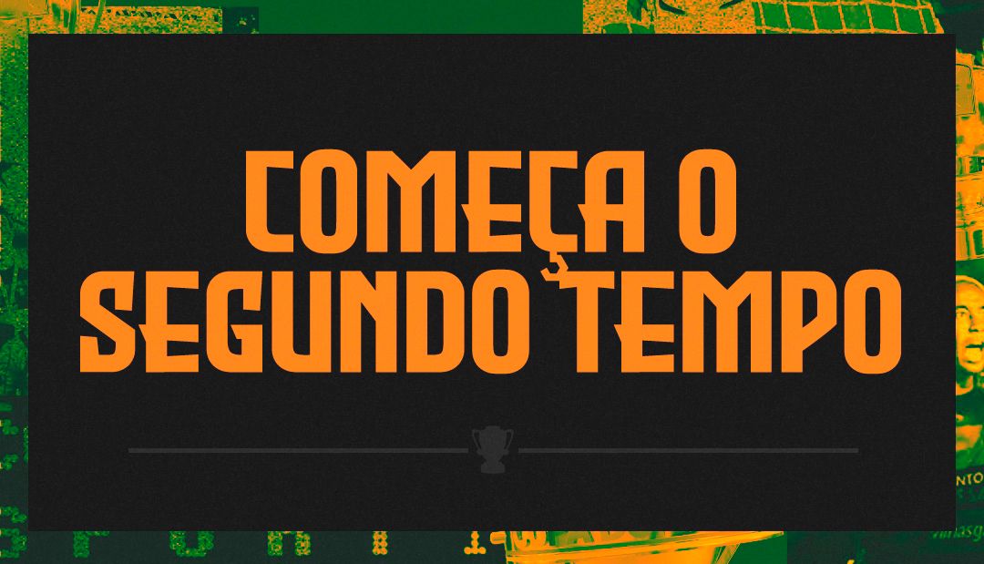 Começa o segundo tempo para Atlético-MG 1x0 Sport. Bora em busca desse resultado, Leão! #CAMxSPT #LeãoNaCopaBR