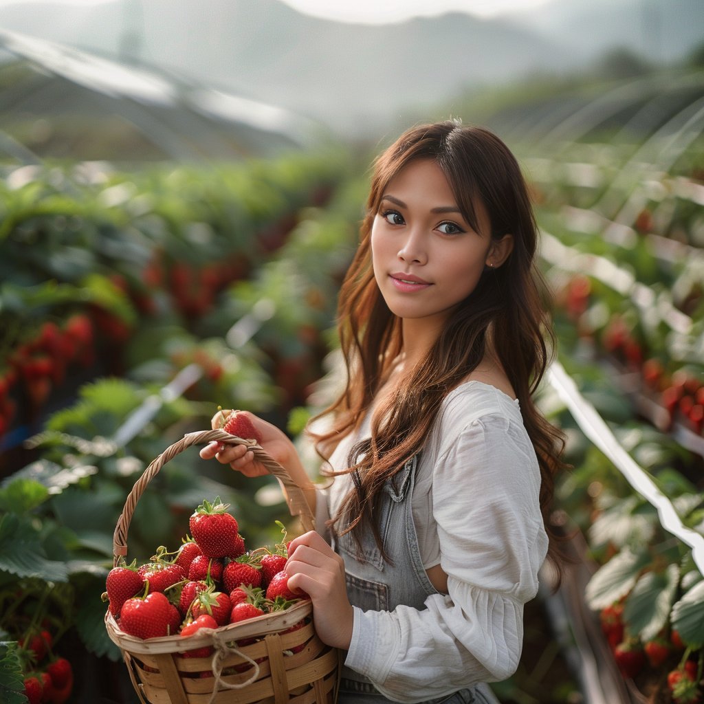 Indulging in a delightful strawberry-picking experience at Abang Strawberry Farm in Cameron Highlands! 🍓🌿
.
.
.
#StrawberryAdventures #FreshFruit #CameronHighlands #NatureEscape