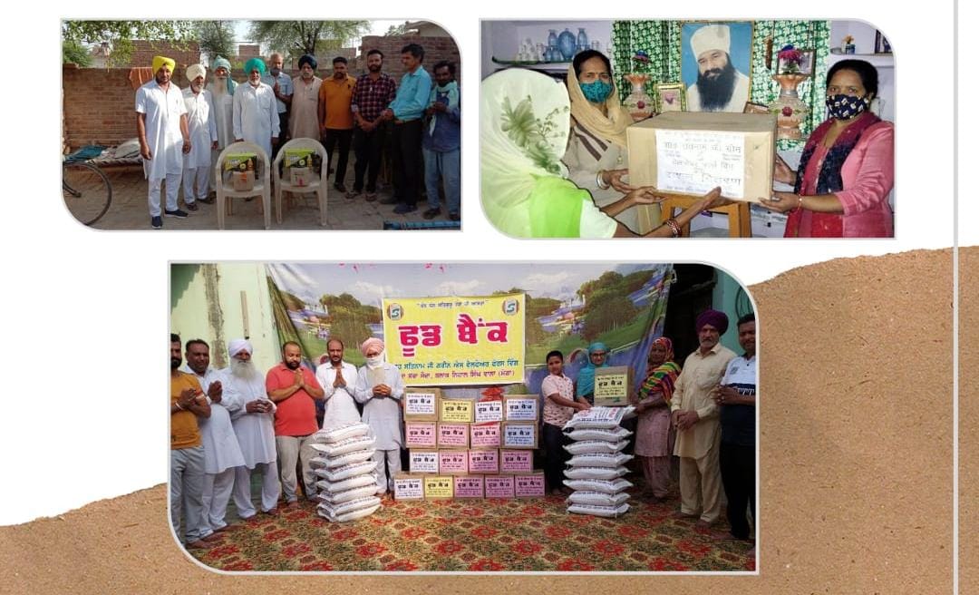 With true teachings of Ram Rahim Ji, DSS volunteers keep fast once a week & give that day’s saved food to the needy nearby after collecting it in their 'Food Banks'.
This food is provided to thousands of needy families on a monthly basis.
#FastForHumanity