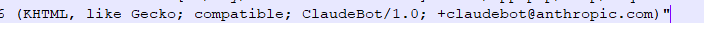 Draconigen_net's tweet image. We found a new, very aggressive ai crawling bot in our Serverlogs, that send 19334 requests in 6 hours.

Are you trying to take the piss out of us? @AnthropicAI

PS: our Security systems block your malicious shit now!

#claude #claudebot