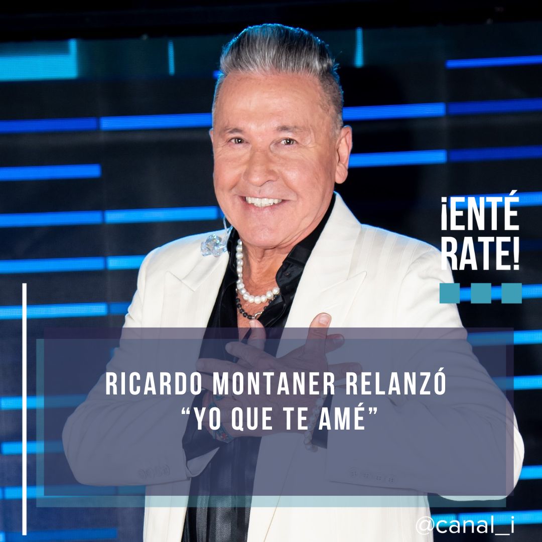 Ricardo Montaner relanzó “Yo que te amé (versión Montaner)”, una nueva versión de la balada romántica del mismo nombre que publicó en 1986 y que formará parte de su próximo álbum de estudio