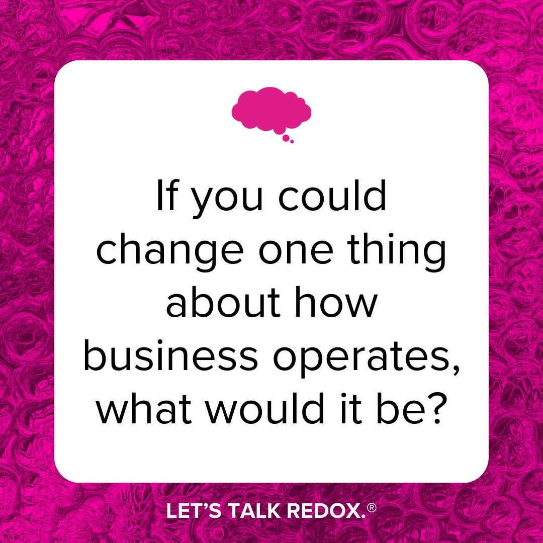 🌟 How would you challenge the #statusquo? 🌟

Without specifics…. No names, no companies, what’s one thing you would change about the business environment?

Share your thoughts and let’s ignite change together! 💡 

#businessasusual #changeagent