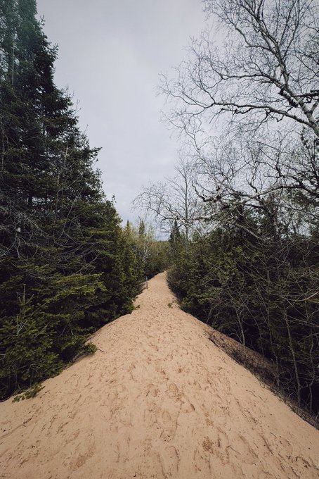 7 mile hike through sand dunes, forest, and lakeshore ❤️ https://t.co/8ra7t9mIWM<a href="/tag/x3show"class="tags"><span>#x3show</span></a>
