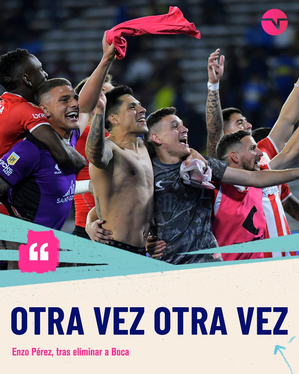 'OTRA VEZ, OTRA VEZ' ❌🔥

La locura de ENZO PÉREZ con los hinchas de Estudiantes luego de ELIMINAR a BOCA de la Copa de la Liga 🔵🟡

#LPFxTNTSports