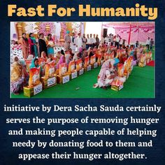 #FastForHumanity

Ram Rahim 
Food Bank initiative by Saint Dr.Gurmeet Ram Rahim Ji · People · Helping Needy · Welfare · Poor People · Sacha · Muslim Religion · The Lives Of Others
