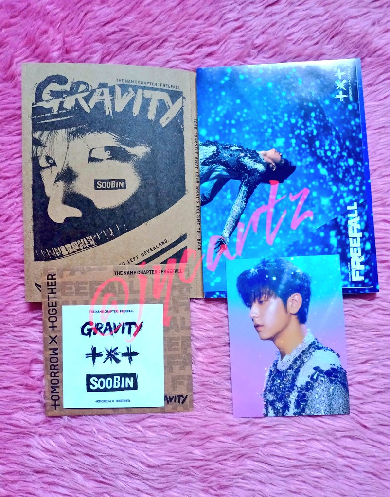 jycartz's tweet photo. WTS LFB PH TXT TNC: FREEFALL GRAVITY UNSEALED 

💸100 PAYO
FREEFALL GRAVITY UNSEALED 
- Soobin 
- Beomgyu 

✓Mint Condition
✓Onhand
MOP: GCASH
MOD: GGX

#투모로우바이투게더 #TOMORROW_X_TOGETHER #TXT #SOOBIN #YEONJUN #BEOMGYU #TAEHYUN #HUENINGKAI https://t.co/wPttRCicd8