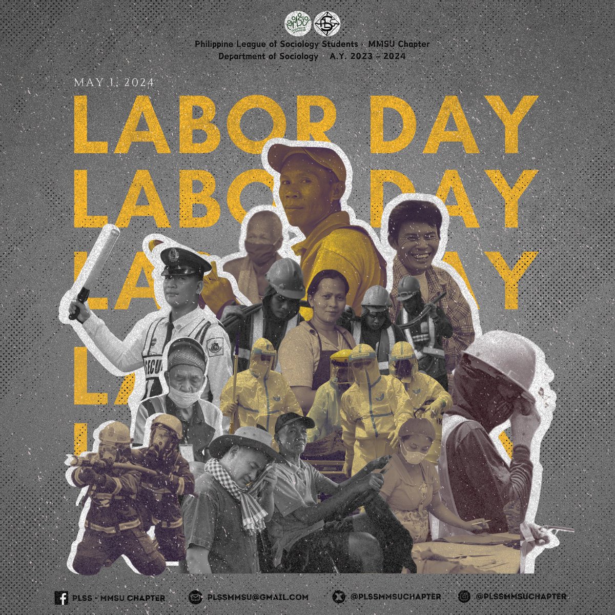 plssmmsuchapter's tweet photo. Ang Labor Day ay isang napakahalagang pagkakataon upang ipakita ang ating pasasalamat sa mga manggagawa sa kanilang napakahalagang kontribusyon sa pag-unlad ng lipunan at ekonomiya. Ang bawat pagpupursigi at pagtitiyaga ay may mahalagang papel sa pag-abot ng kanilang mga pangarap https://t.co/RbN9EnxmUI