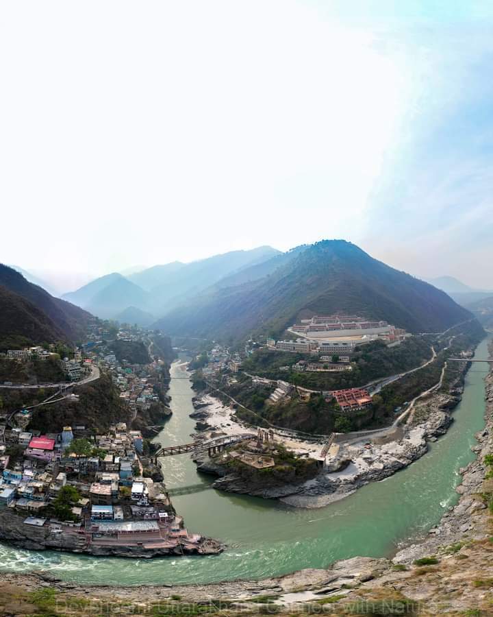 Devprayag Bhagirathi and Alaknanda Sangam