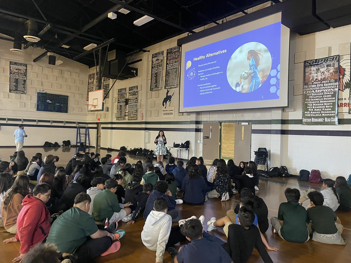 NOVA Initiative (@novainitiative_) on Twitter photo Had the pleasure of presenting today at <a href="/WDSlider_MS/">Slider Middle School</a>! Discussing with all health and PE classes about the risks of vape use was a great opportunity for learning. Thank you Mr. Rangel for the invite and thank you Stallions!! #TeamSISD #StallionsUnited Had the pleasure of presenting today at <a href="/WDSlider_MS/">Slider Middle School</a>! Discussing with all health and PE classes about the risks of vape use was a great opportunity for learning. Thank you Mr. Rangel for the invite and thank you Stallions!! #TeamSISD #StallionsUnited