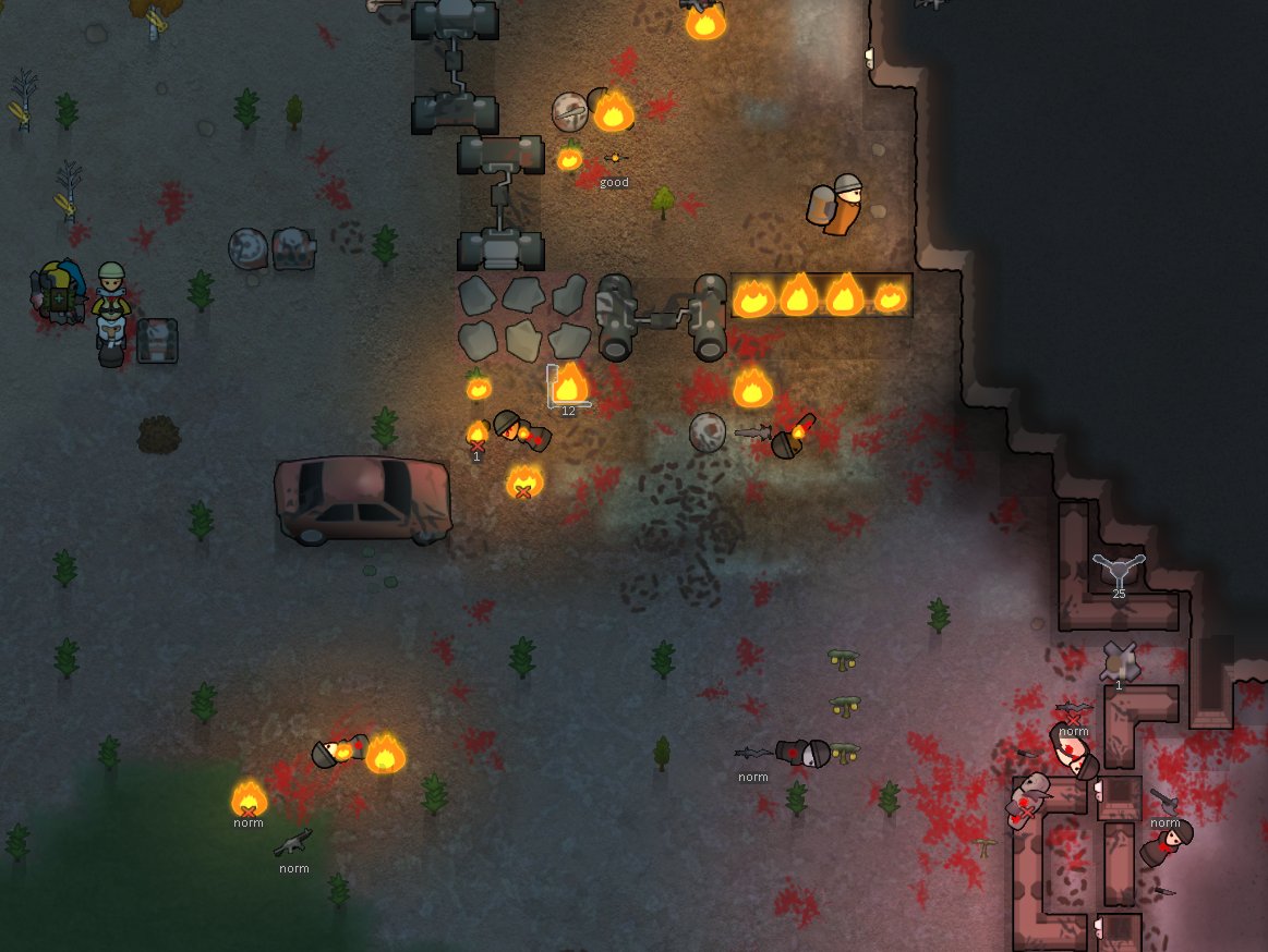 Ahh returning to another beautiful day in Rimworld Anomaly! Logging into the aftermath of a deranged cultist attack... I'm supposed to be the only deranged cult in this region! Live on Twitch: ZiggyDLive