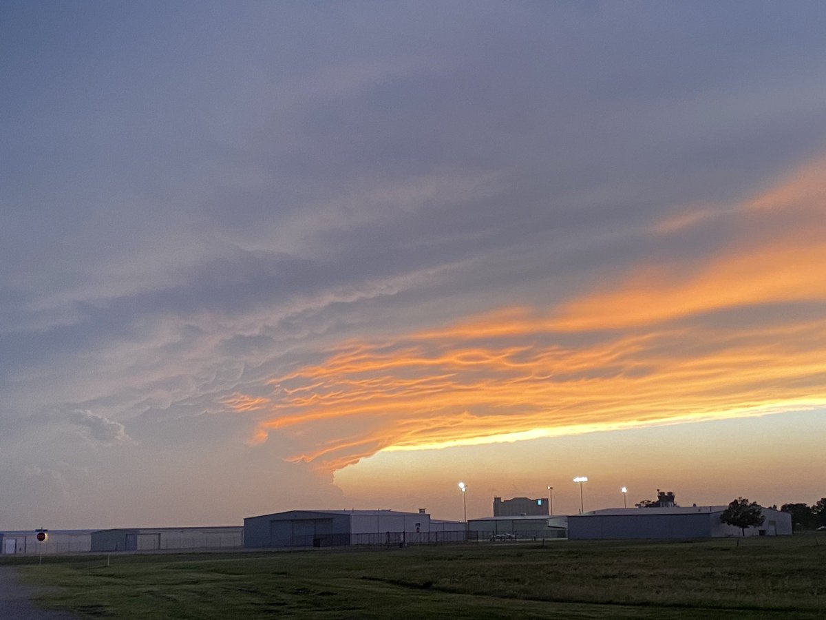 Love a sunset supercell #okwx