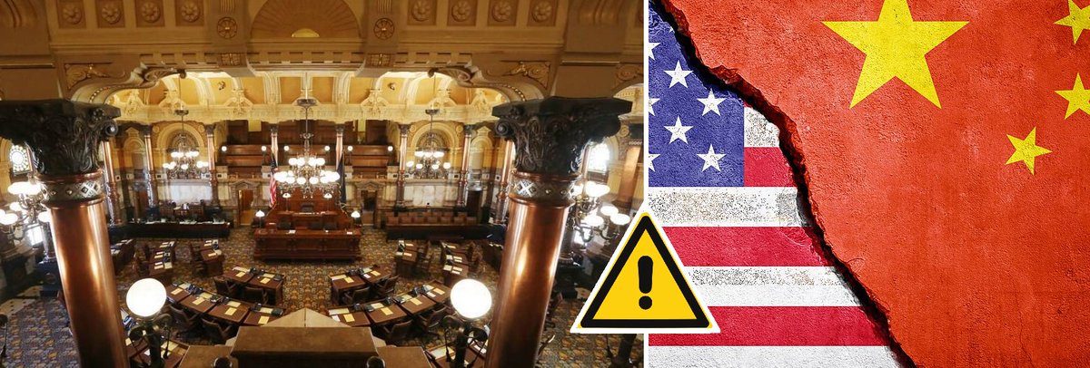 BREAKING REPORT: ⚠️Kansas Legislature Enacts Bill to PROHIBIT CHINESE LAND PURCHASES Near Military Sites Following DCNF Investigation..

SHOULD EVERY STATE FOLLOW SUIT?

The state House approved SB 172 with an 86-39 vote on Monday, and the state Senate followed, passing the bill