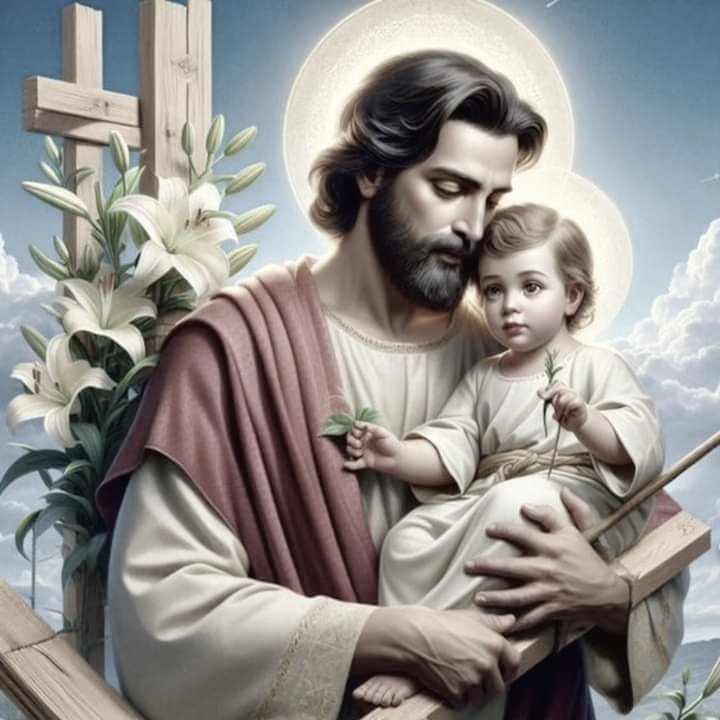 St Joseph, the worker, pray for us! 
🙏✝️🕯️🕊️

#1stMay #Feastday #StJosephTheWorker #Labourday