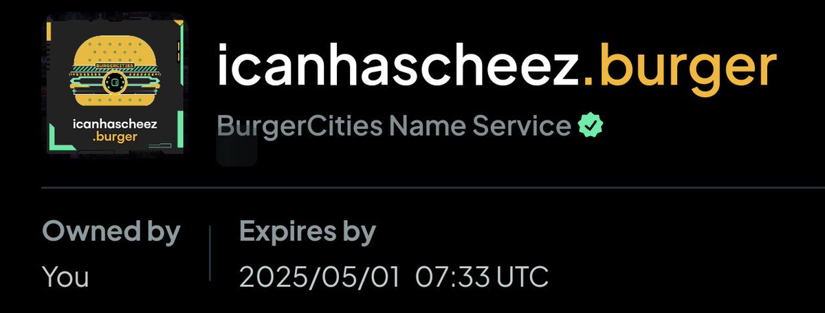 @BurgerCitiesBar  / @SpaceIDProtocol  - Can I has cheezburger?

#burger #burgercities #spaceid #hungry #boredandhungry