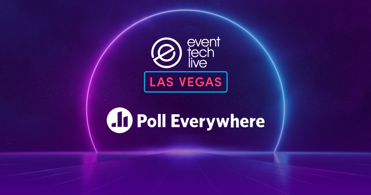 Audience response system @PollEverywhere has partnered with ETL Las Vegas 2024, bringing a further layer of engagement and inclusivity to it's stages. Read More: ow.ly/sPJ650Rt54t #EventProfs