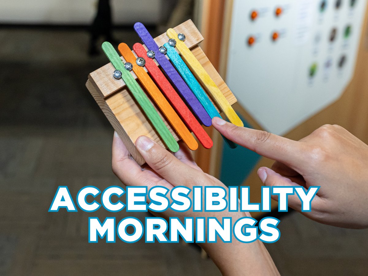 Join us on Saturday, May 18 at 9 a.m. for the Fleet's #accessibilitymornings.💫 We open our doors one hour before the museum opens to the public and screen a documentary with house lights on and the soundtrack volume low. Head to our site to learn more. bit.ly/3wqdDww