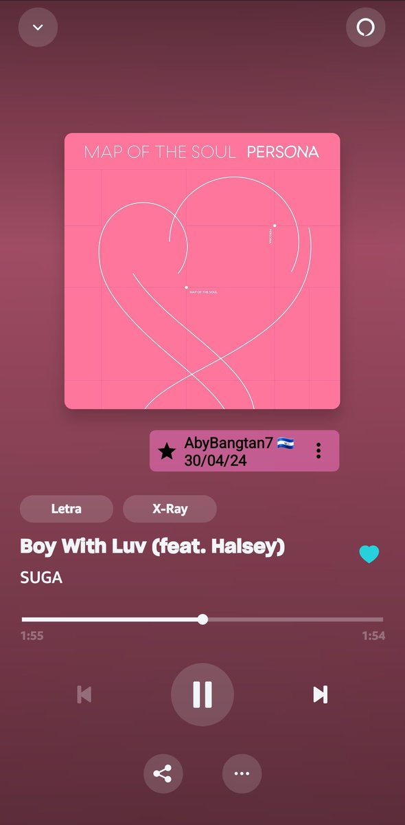 @arte_vl MAP OF THE SOUL PERSONA ✅️
Boy With Luv (Feat.  Halsey)
#ARMYonAmazonMusic

#SUGA #DDAY #BTS #PROOF #MAPOFTHESOULPERSONA #NEURON_jhope