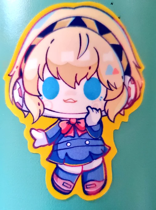 Kept myself from spending too much at TXS...otherwise i wouldve bought so much more...   Prints and Charms from   Aigis sticker from 